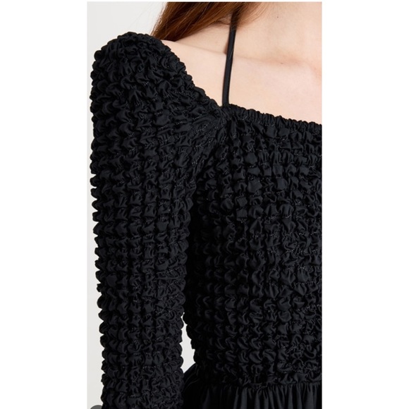 NEW STAUD Cassidy Dress in Black - Picture 15 of 16